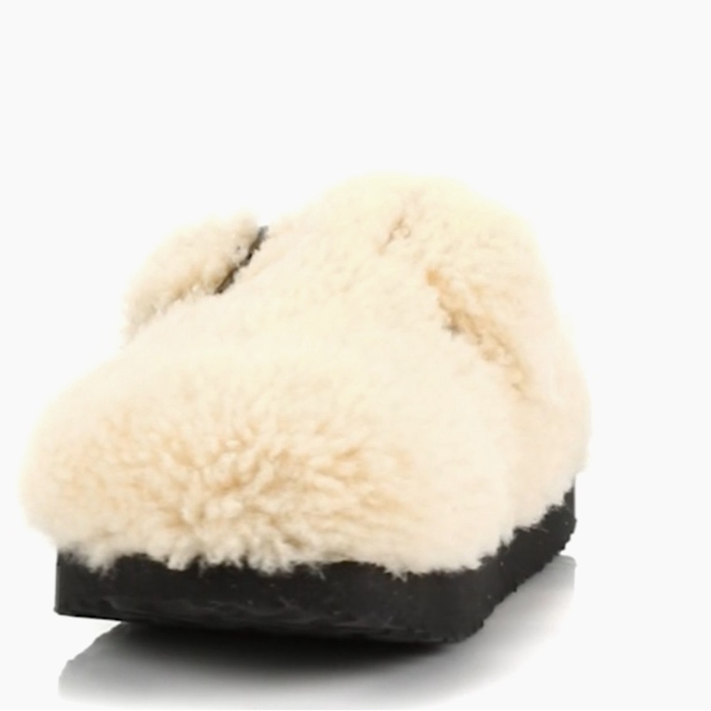 Birkenstock Boston Big Buckle Platform Teddy Clogs